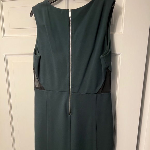 French Connection Lula Mesh V-Neck Dress Size 12 - Picture 6 of 10